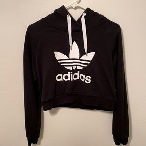 Adidas cropped hoody hoodie